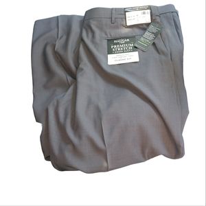 Haggar H26 Men's Gray Dress Pants Size 44W x 30L